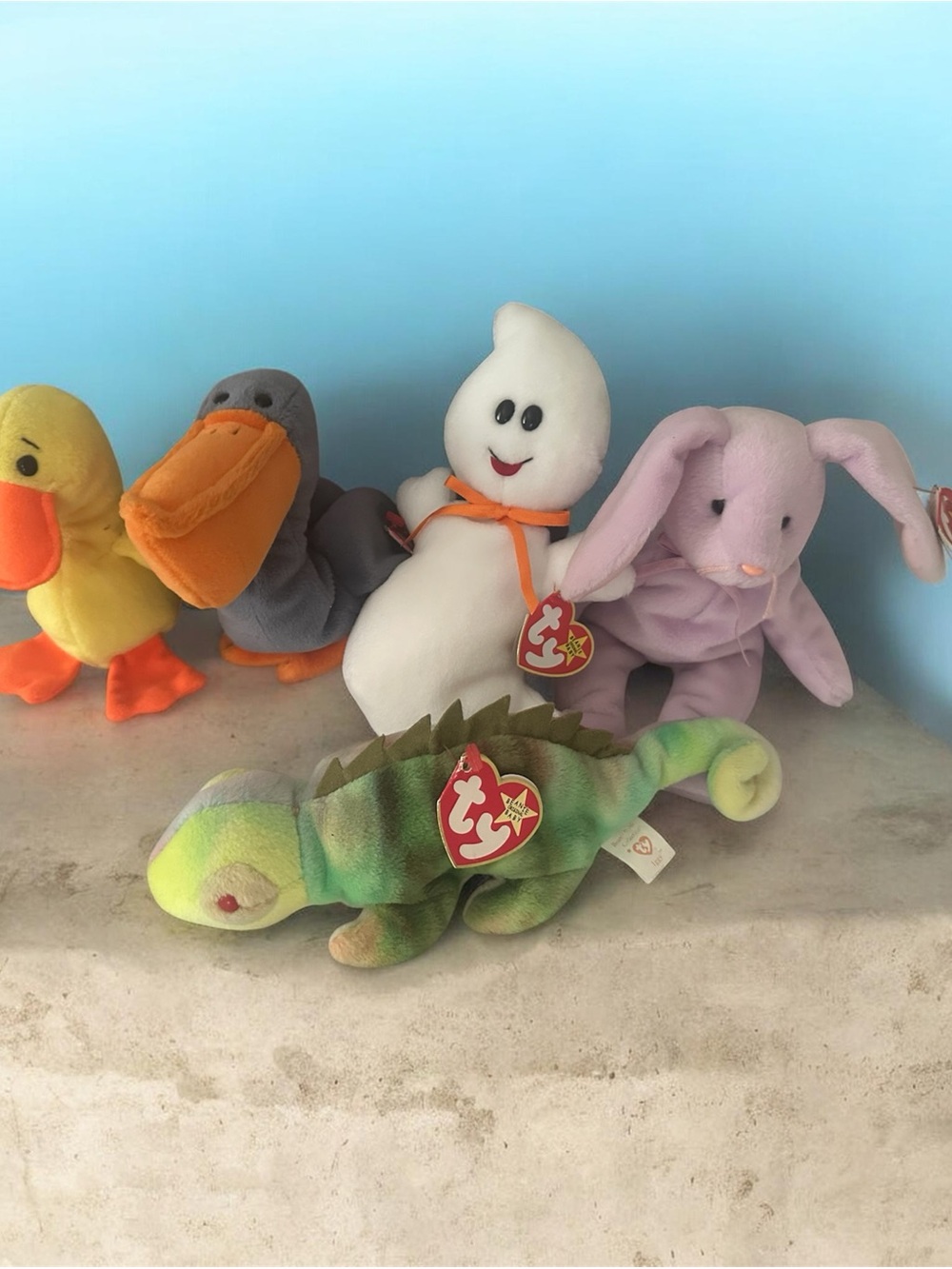 Ty Beanie Babies Mixed Lot - Multicolor Plush Figures
